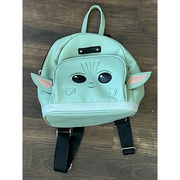 Star Wars Handbags - Star Wars The Mandalorian Yoda Grogu Mini Backpack Purse